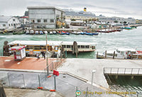 View of the Marittima Cruise Terminal