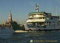 Arriving and Departing Venice