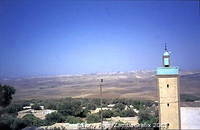 View over Tangier to the High Atlas