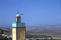 View over Tangier to the High Atlas