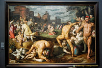 The Massacre of the Innocents by Cornelis C van Haarlem