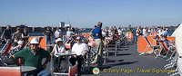 On the sundeck of the MS Poetry, Amsterdam