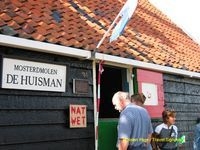 Home-made mustard is sold from this window.