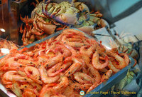 Steamed Prawns or Gamba Cozida