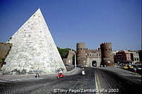 Pyramid of Caius Cestius, Rome