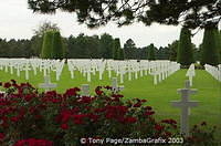 The Normandy beaches, war cemetries and memorials