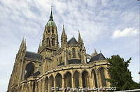 Bayeux church is quite imposing