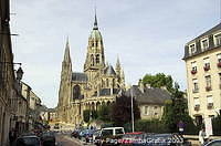 Bayeux church is quite imposing