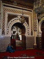 A mosque within the Fez medina