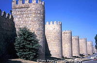 The city walls of Avila