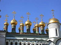 Church of the Deposition of the Robe with its single dome (front right)