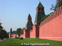 Kremlin walls and towers