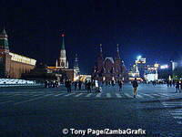 Red Square by night