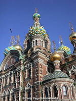 Church of Spilled Blood - spectacular against blue skies 