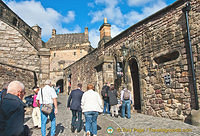 The ticket office is on the right in the Old Guard House