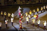 Edinburgh Military Tattoo performers come from over 40 countries 