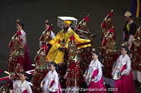 The resplendent looking Koreans