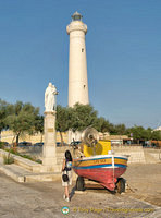 Punta Secca's famous lighthouse features in the opening scenes