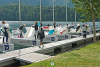 Lake walk, St Moritz