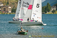 Lake walk, St Moritz