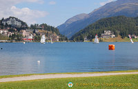 Lake walk, St Moritz