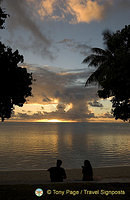 View from our hut verandah
Moorea, Tahiti