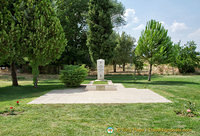 Memorial to Prof. Kenan T Erim who excavated Aphrodisias until his death in 1990.