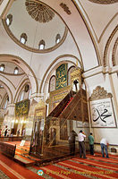 View of the minbar