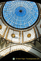 Beautiful stained glass ceiling