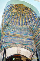 Entrance portal of the Green Tomb