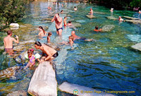 Whether Cleopatra bathed here or not, the pool is inviting