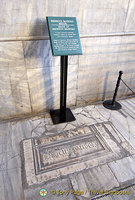 Grave of Henricus (Enrico) Dandolo