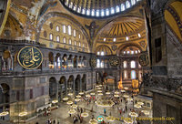 Inside Hagia Sophia