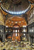 Inside Hagia Sophia