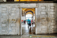 Marble Door - participants in synods entered and left the meeting chamber through this door.