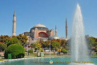 Around Sultan Ahmet, the Blue Mosque and Hagia Sofia, Istanbul, Turkey