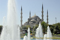 Around Sultan Ahmet, the Blue Mosque and Hagia Sofia, Istanbul, Turkey