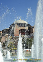 Around Sultan Ahmet, the Blue Mosque and Hagia Sofia, Istanbul, Turkey