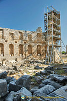 Remains of Perge theatre