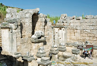 Side view of the Nymphaeum