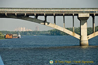 Arriving in Kyiv (Kiev) by river