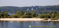 Arriving in Kyiv (Kiev) by river