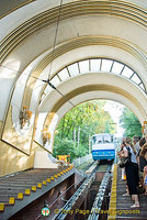 Funicular railway from the port to Kyiv (Kiev) city