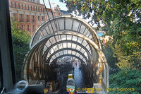 Funicular railway from the port to Kyiv (Kiev) city