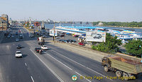 Kyiv (Kiev) port area