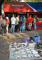 St Andrew's Church and Flea Market, Andriyivsky uzviz (St Andrew's Descent), Kyiv (Kiev)