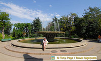 Fountain at the Panorama Museum