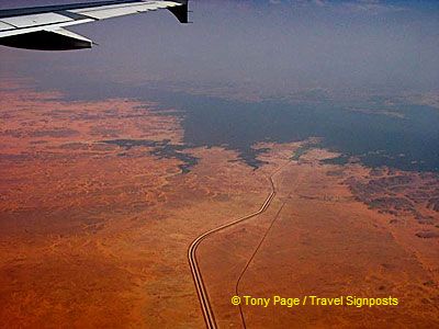 Flying back to Aswan from Abu Simbel
[Abu Simbel - Egypt]