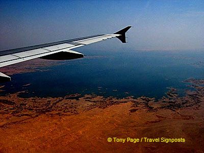 Flying back to Aswan from Abu Simbel
[Abu Simbel - Egypt]