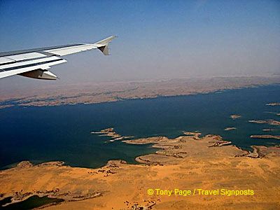 Flying back to Aswan from Abu Simbel
[Abu Simbel - Egypt]